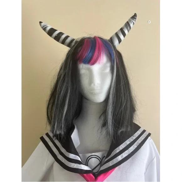 Ibuki Mioda Cosplay Costume Anime Danganronpa Full Outfit With Wig, Halloween - Picture 4 of 4